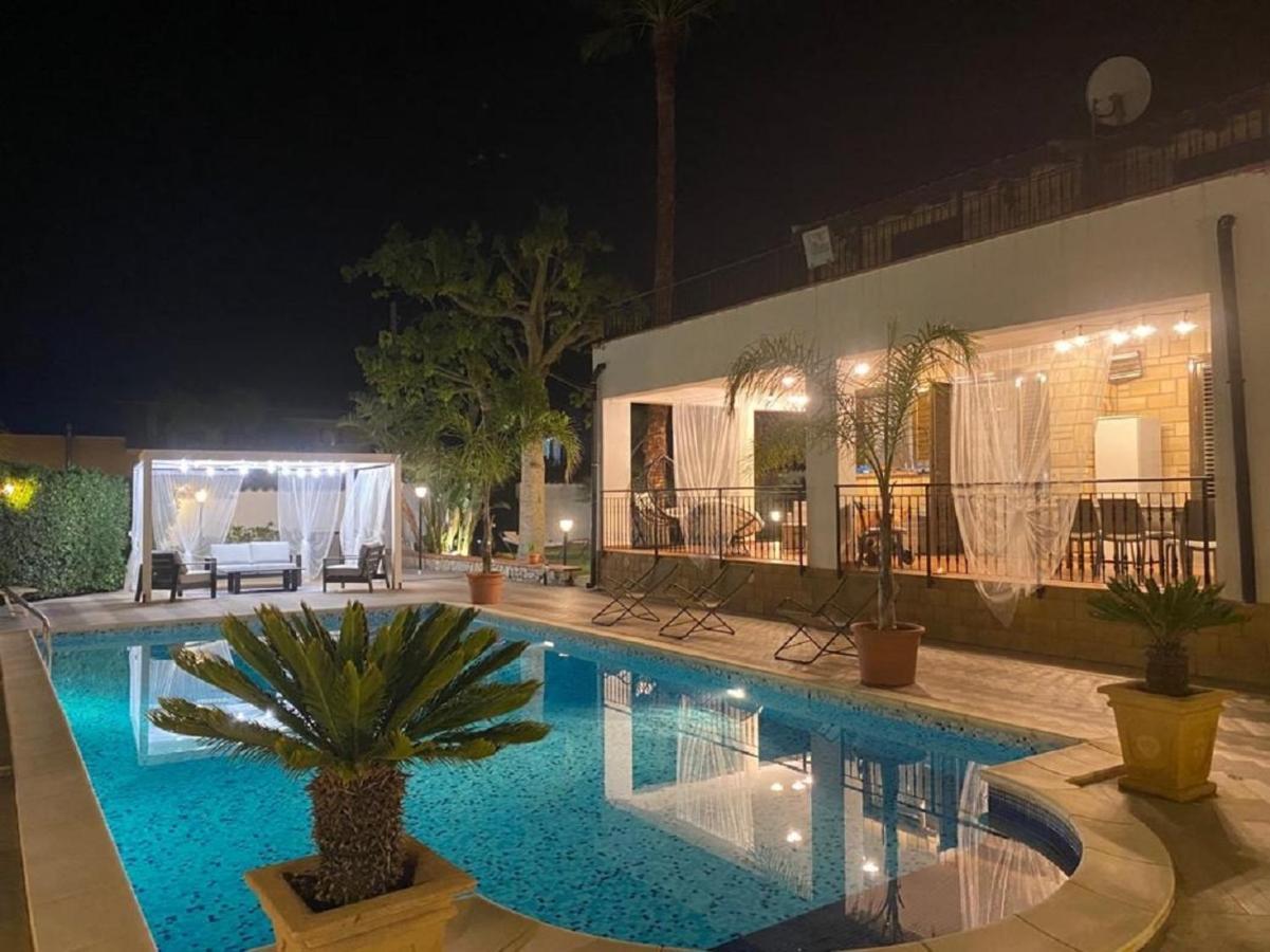 Villa Marianna Con Piscina Privata Ampi Spazi Esterni E Wifi Free Trabia Ngoại thất bức ảnh