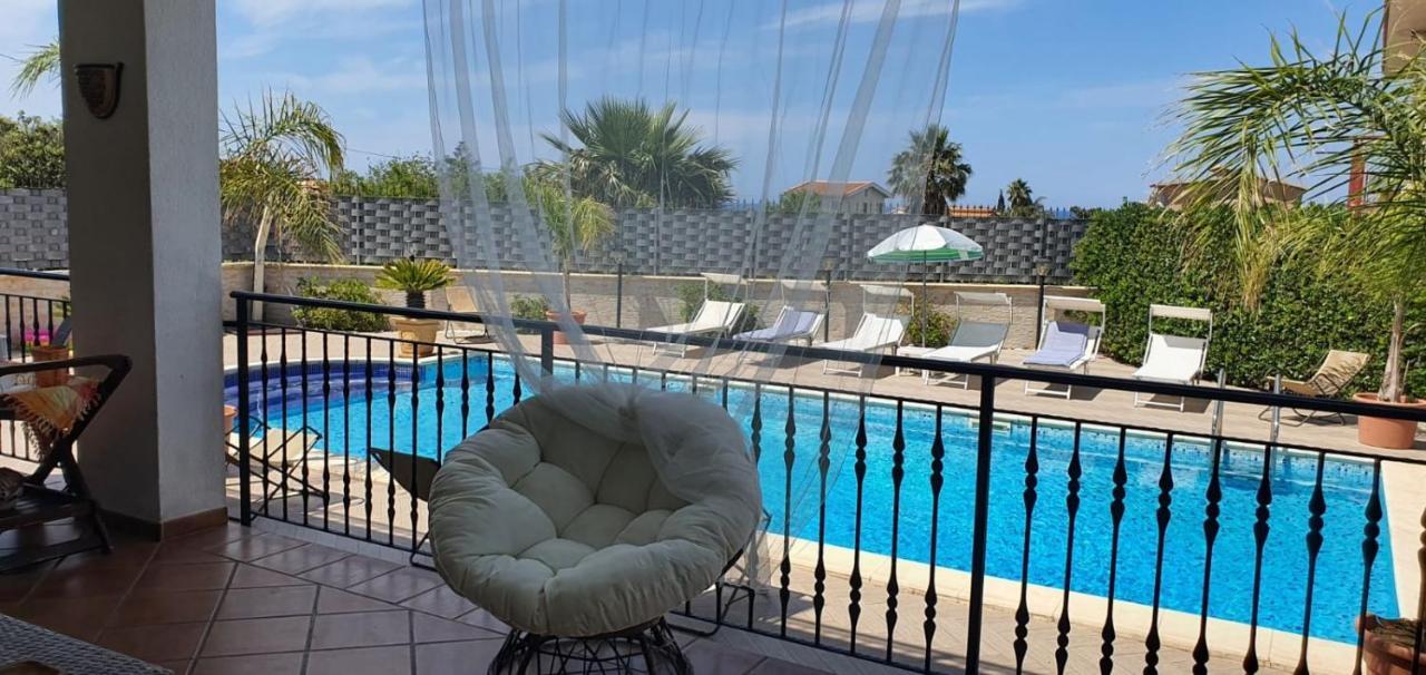 Villa Marianna Con Piscina Privata Ampi Spazi Esterni E Wifi Free Trabia Ngoại thất bức ảnh