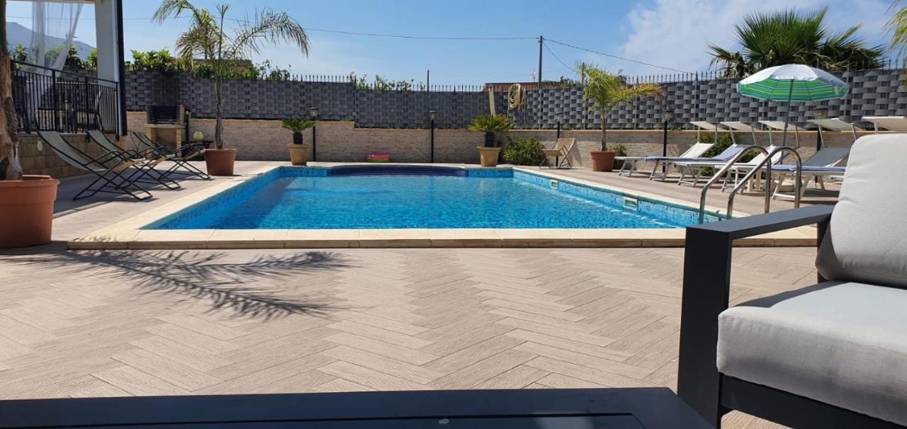 Villa Marianna Con Piscina Privata Ampi Spazi Esterni E Wifi Free Trabia Ngoại thất bức ảnh