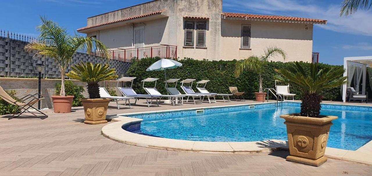 Villa Marianna Con Piscina Privata Ampi Spazi Esterni E Wifi Free Trabia Ngoại thất bức ảnh