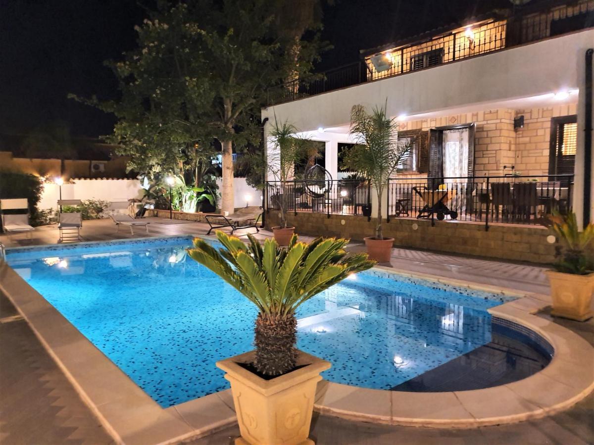 Villa Marianna Con Piscina Privata Ampi Spazi Esterni E Wifi Free Trabia Ngoại thất bức ảnh